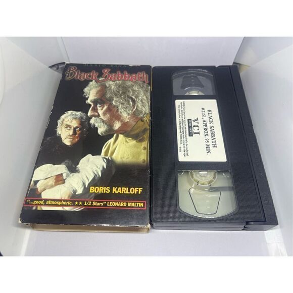 Mario Bava’s Black Sabbath VHS 1963 Horror Boris Karloff - Picture 1 of 5